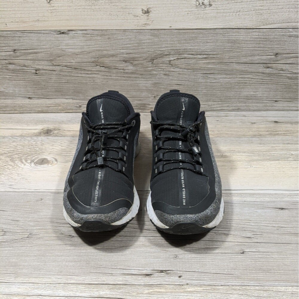 Nike Women Odyssey React Shield  AA1635-003 Black Running Shoes Sneakers Size 8